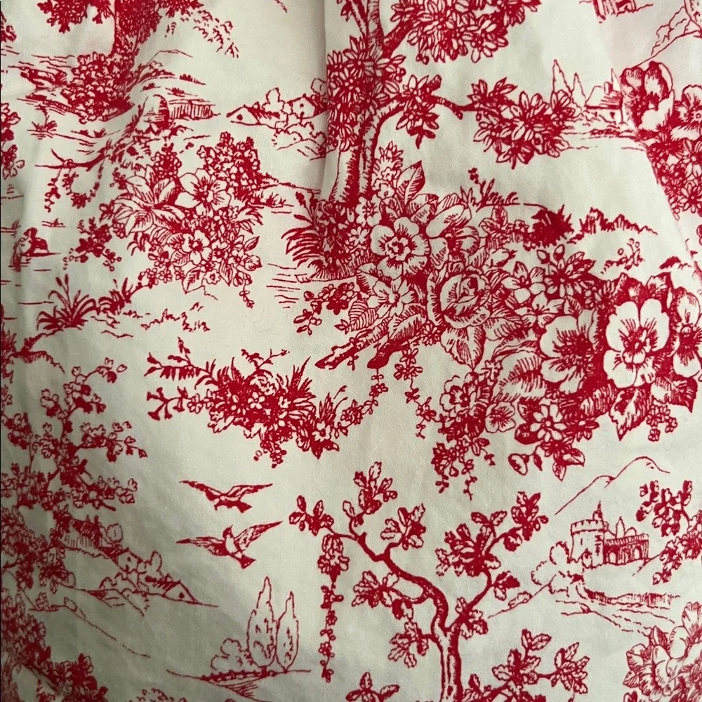 Janie and Jack Red Toile Baby Dress - Picture 4 of 6